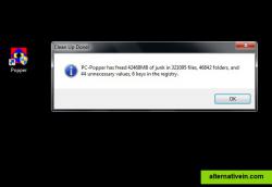 PC-Popper Clean Up Results