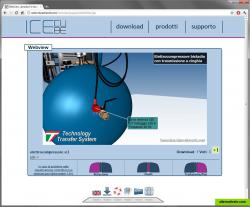 IceCube WebView visualize maintenance procedure inside a browser