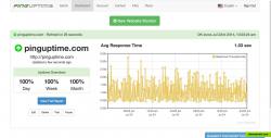 Reporting tools to monitor website uptime, downtime and performance