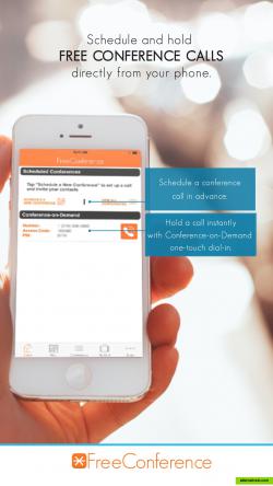 Mobile Apps for conferencing on the go.