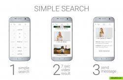 Simple search. All steps