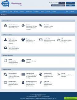 The different type of real-time reports available for analysis.