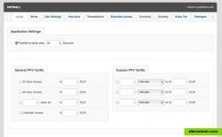 Simple and intuitive control panel.