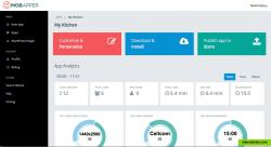 Publish and monitor your app using mobapper dashboard