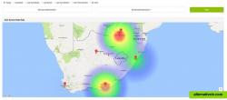 User heatmaps