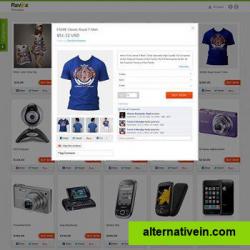 Sample facebook Storefront