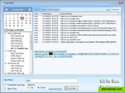 All In One Keylogger URLs logger.