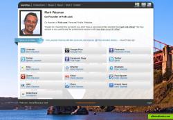 Example profile site: http://follr.me/mark