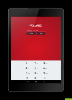 KioWare for Android Exit Pin Pad