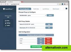 Configuring GuardPanel to protect a game server from DDoS attacks.