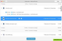 MacFly Pro Manager - Scan results