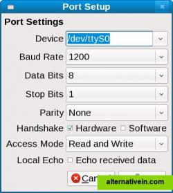 port settings