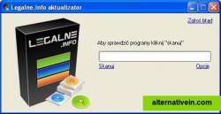 Aktualizator main window