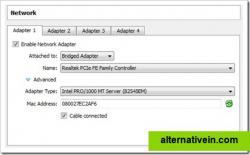 Network setting