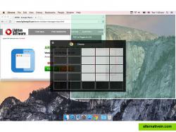 Move and resize windows with smart panel.