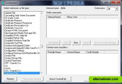 Main window of ContextEdit
