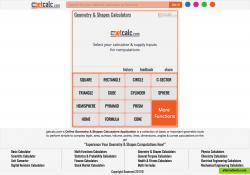 Geometry & Shapes Calculators