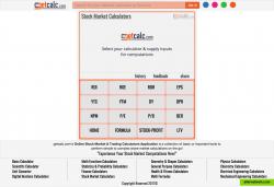 Stock Market Calculators