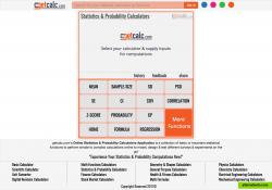 Statistics & Probability Calculators