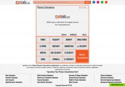 Physics Calculators