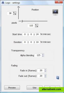 Logo settings