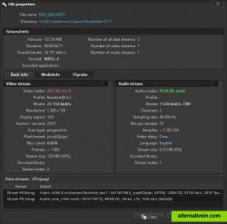 Video file properties