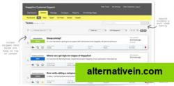 Happyfox Support ticket Interface