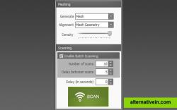 KScan3D can capture and align 3D meshes automatically.