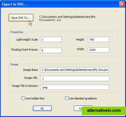 Export DWG/DXF files to SVG