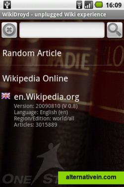 Offline Wikipedia Reader