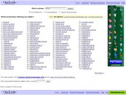 Finding words by 'm*ical' pattern