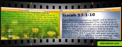 Use BibleLightning to make beautiful screencasts of your Bible studies. BibleLightning’s background image, font and colors are fully customizable and the window size can be automatically adjusted to common video resolutions like 1080p or 720p. All you need is a microphone and a free screencast program.