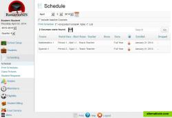 Student Schedule.