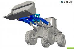 Structural Analysis of Wheel Loader Arm - Finite Element Analysis