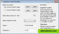 05. Capacitor Code Calculator