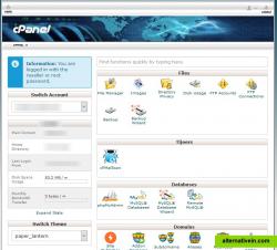 cPanel plugin X3 theme