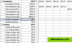 Cost management in RationalPlan Project Management Software