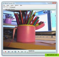 Webcam Surveyor main window screenshot