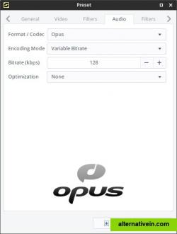 Audio Codec Options
