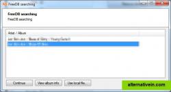 FreeDB search