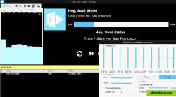 Playback window and equalizer