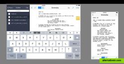 Screenwriting Support (iOS)