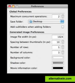 Preferences Window