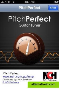 PitchPerfect Guitar Tuner - Mobile App