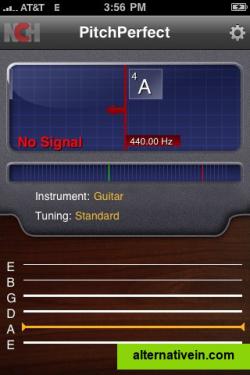 PitchPerfect Guitar Tuner - Mobile App