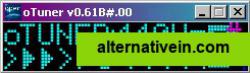 oTuner Free Open Source Guitar Instrument Tuner Main Display
