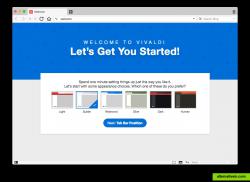 Vivaldi Welcome Page