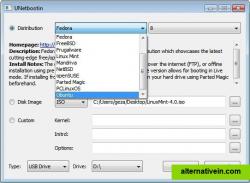 Can load distributions by automatically downloading their ISO files