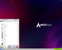 arch with KDE 4.4 desktop