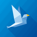 Manga bird icon